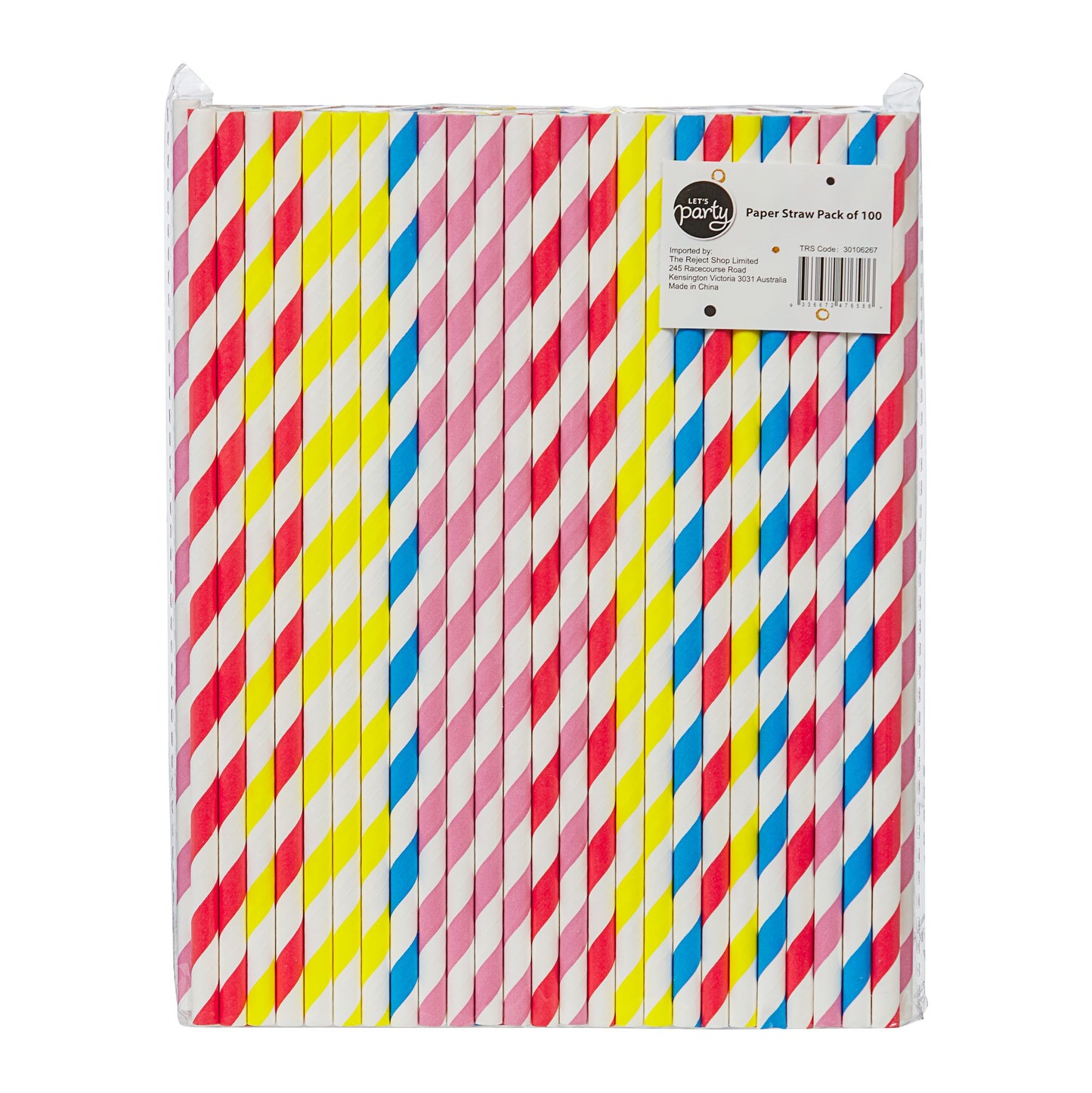 Paper Straw 100pk