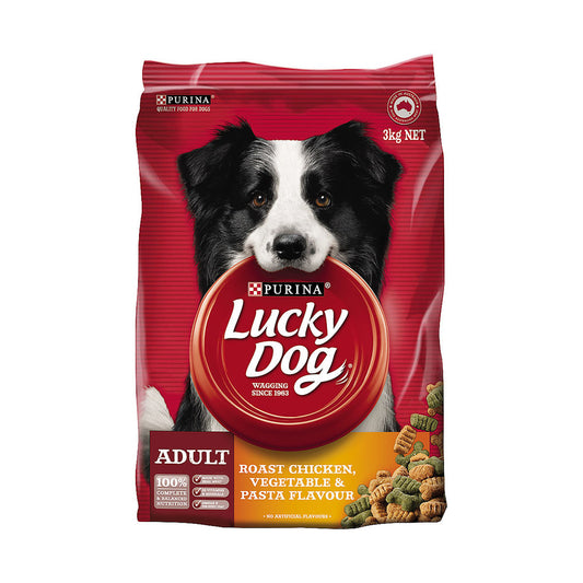 Lucky Dog Adult Chicken, Veg & Pasta 3kg