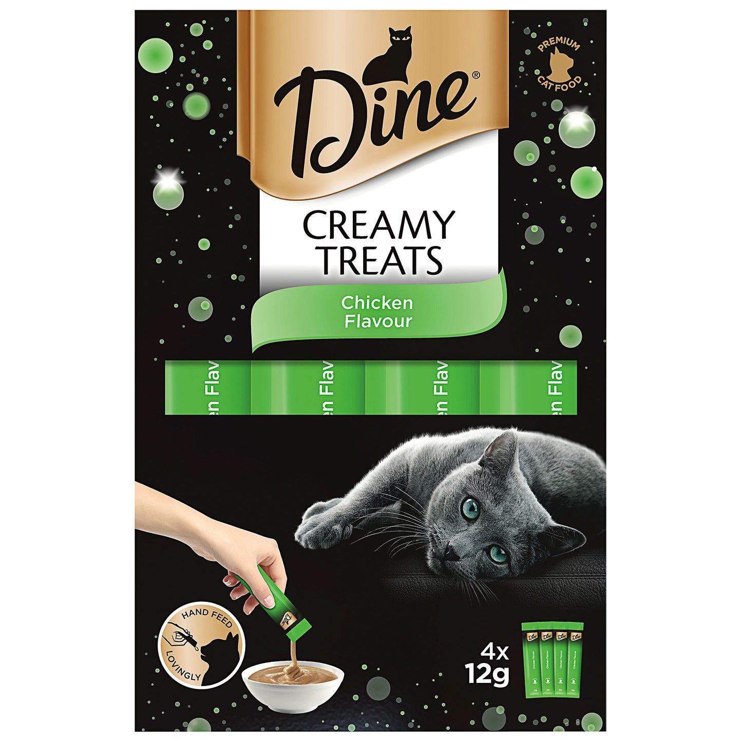 Dine Creamy Treats Chicken 4x12g