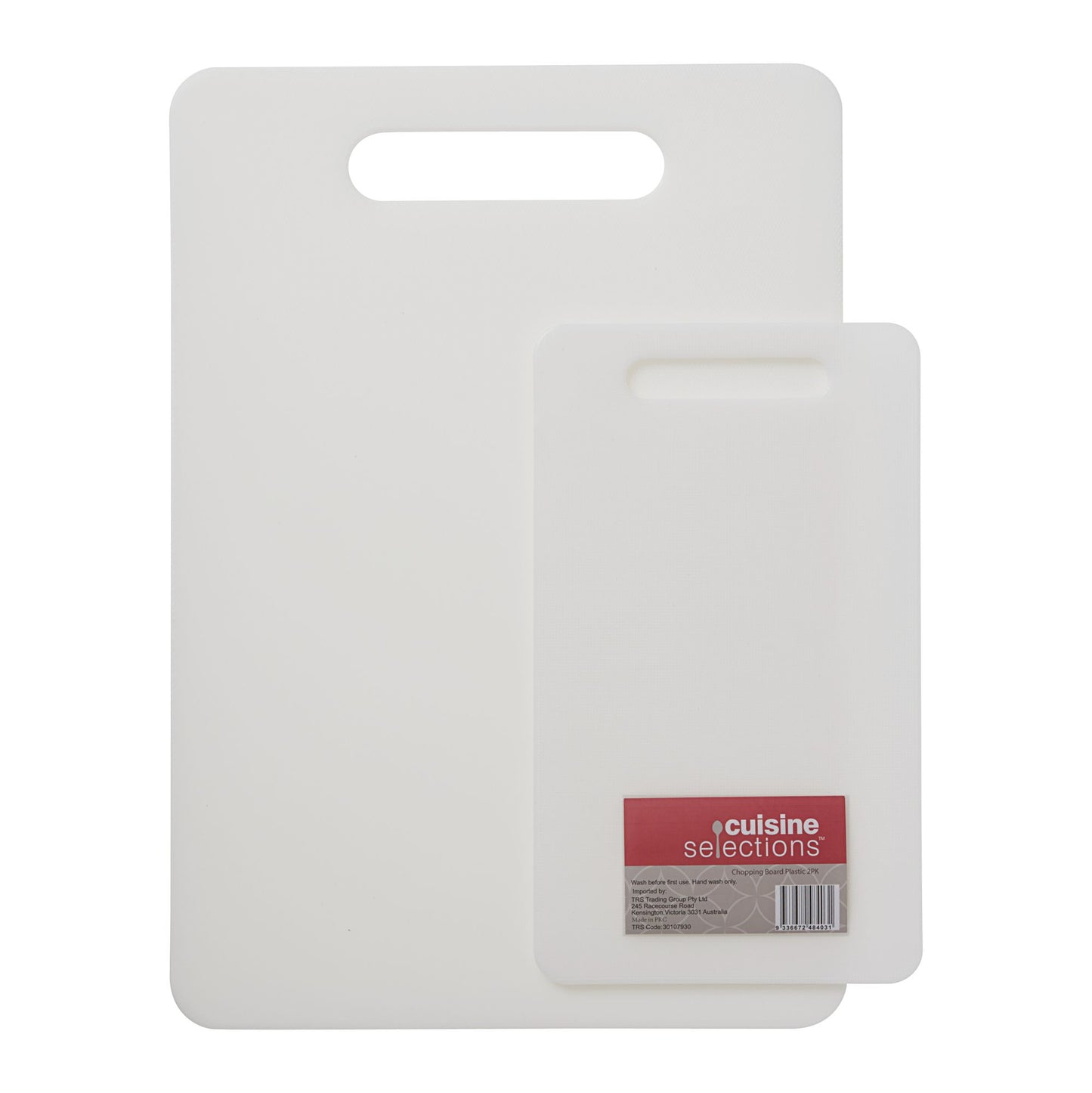 Plastic Chopping Board 2pk