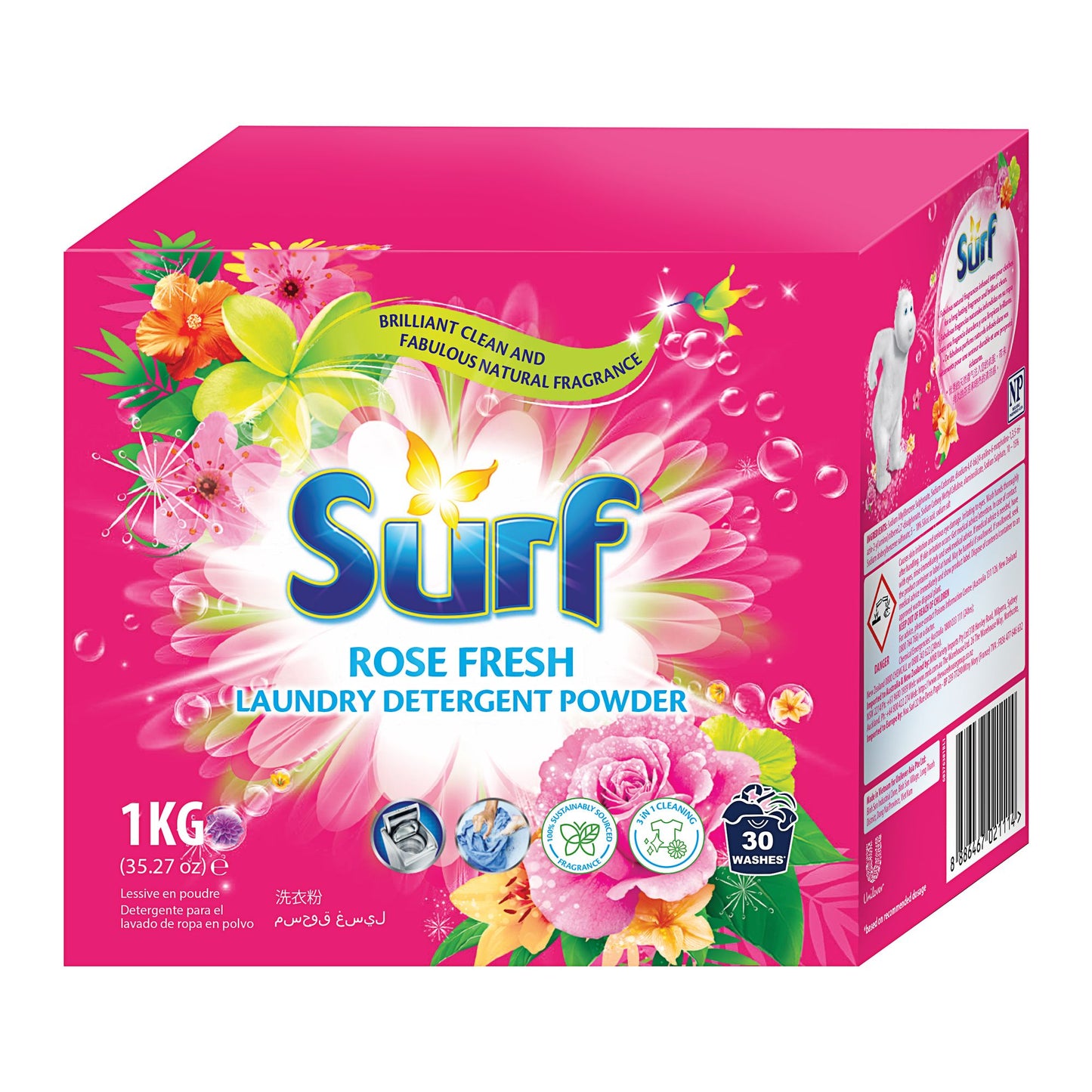 Surf Laundry Powder Rose Fresh 1kg