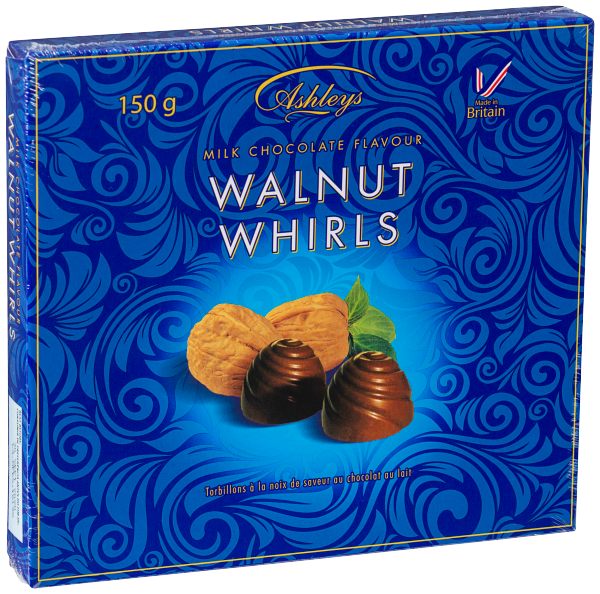 Ashley's Walnut Whirls 150g