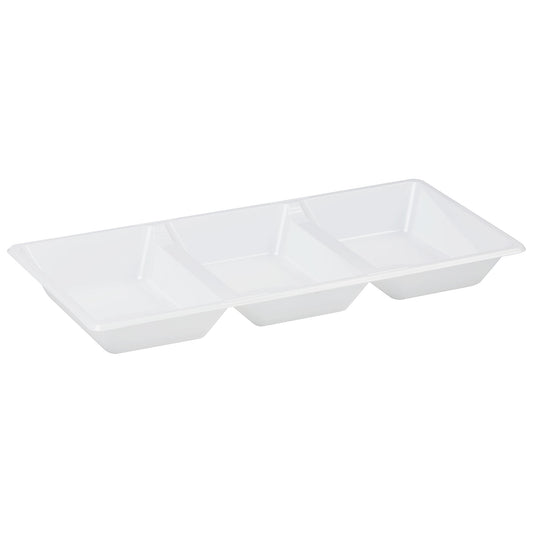 3-Section Rectangular Tray