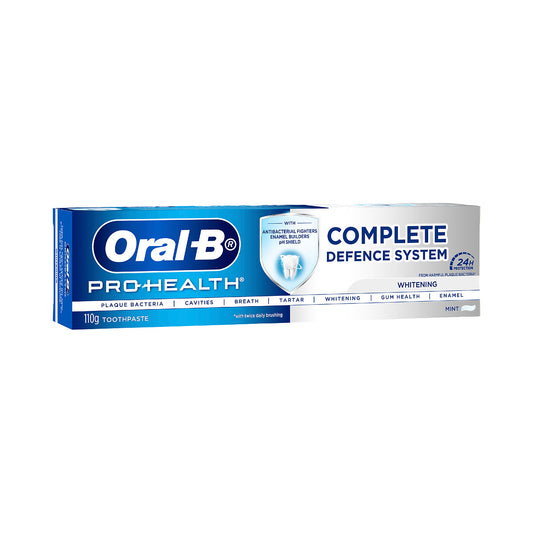 Oral B Toothpaste Defence Whitening Mint 110g