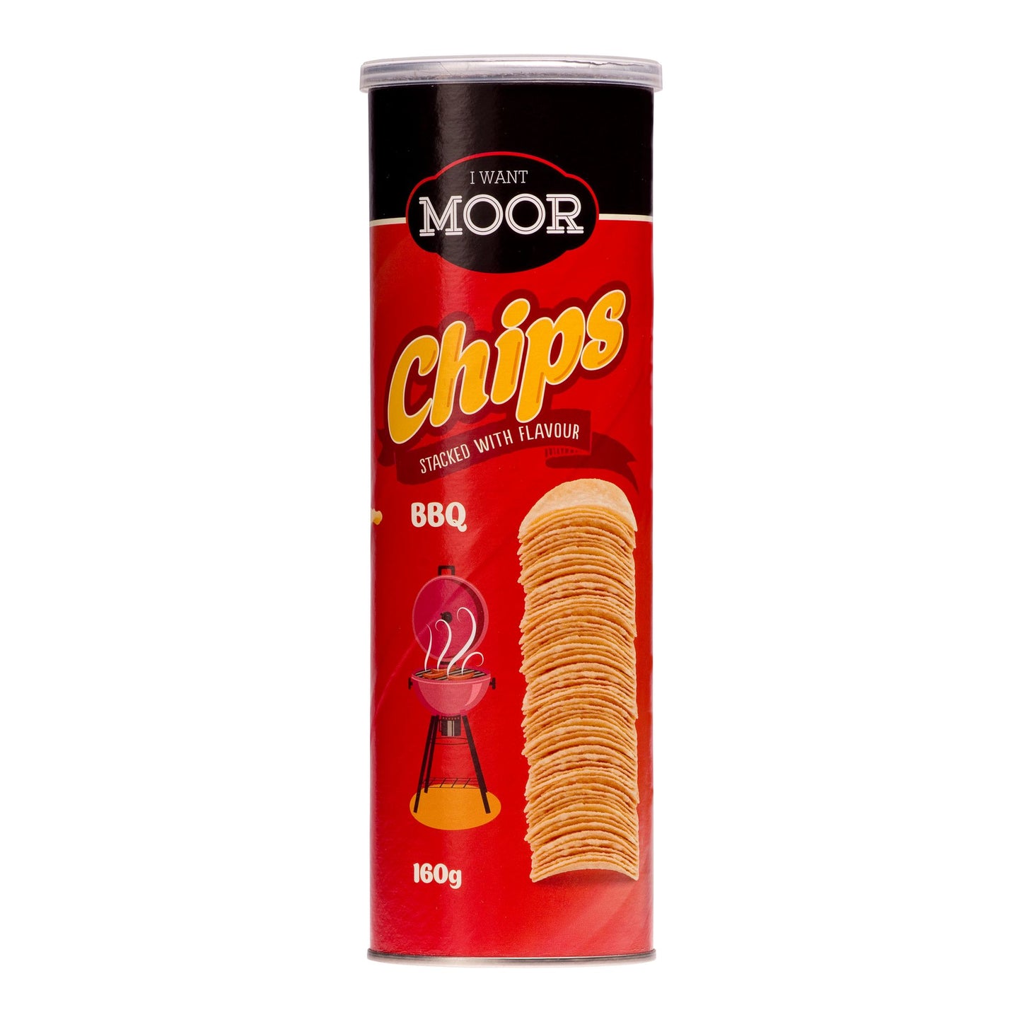 Moor BBQ Potato Chips 160g