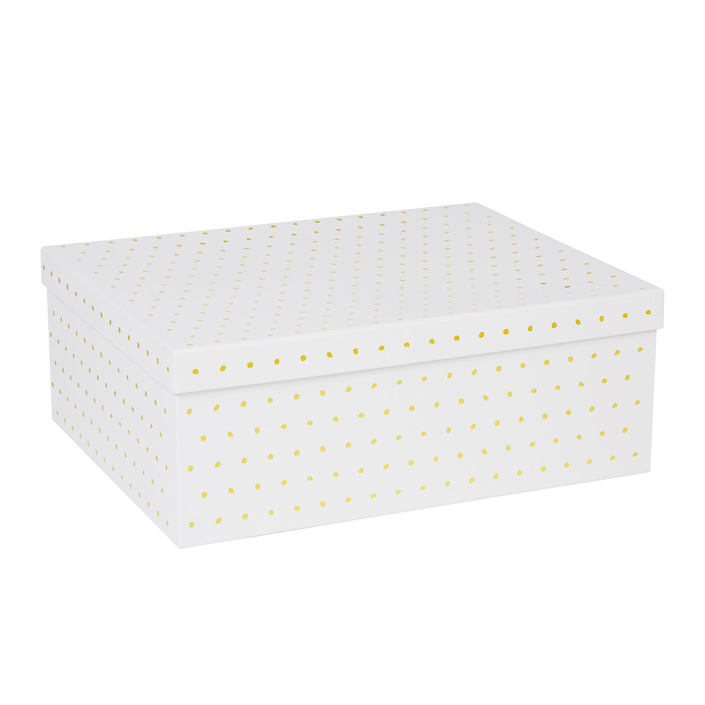 Gift Box Gold Dot 41 x 32 x 15.5cm