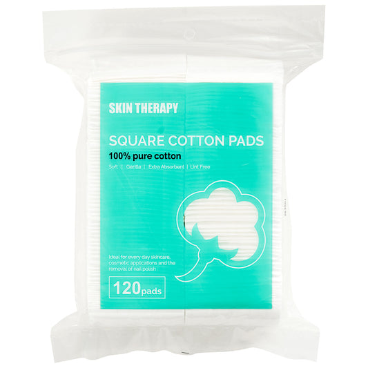 Skin Therapy Square Cotton Pads 120pk