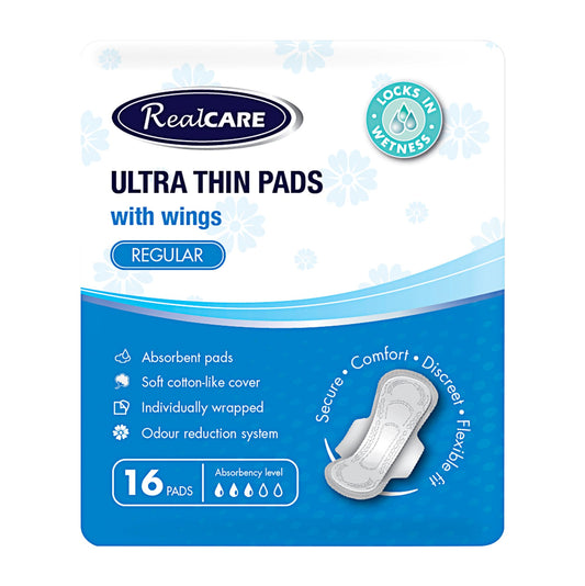 Realcare Pads Thins Regular Wings