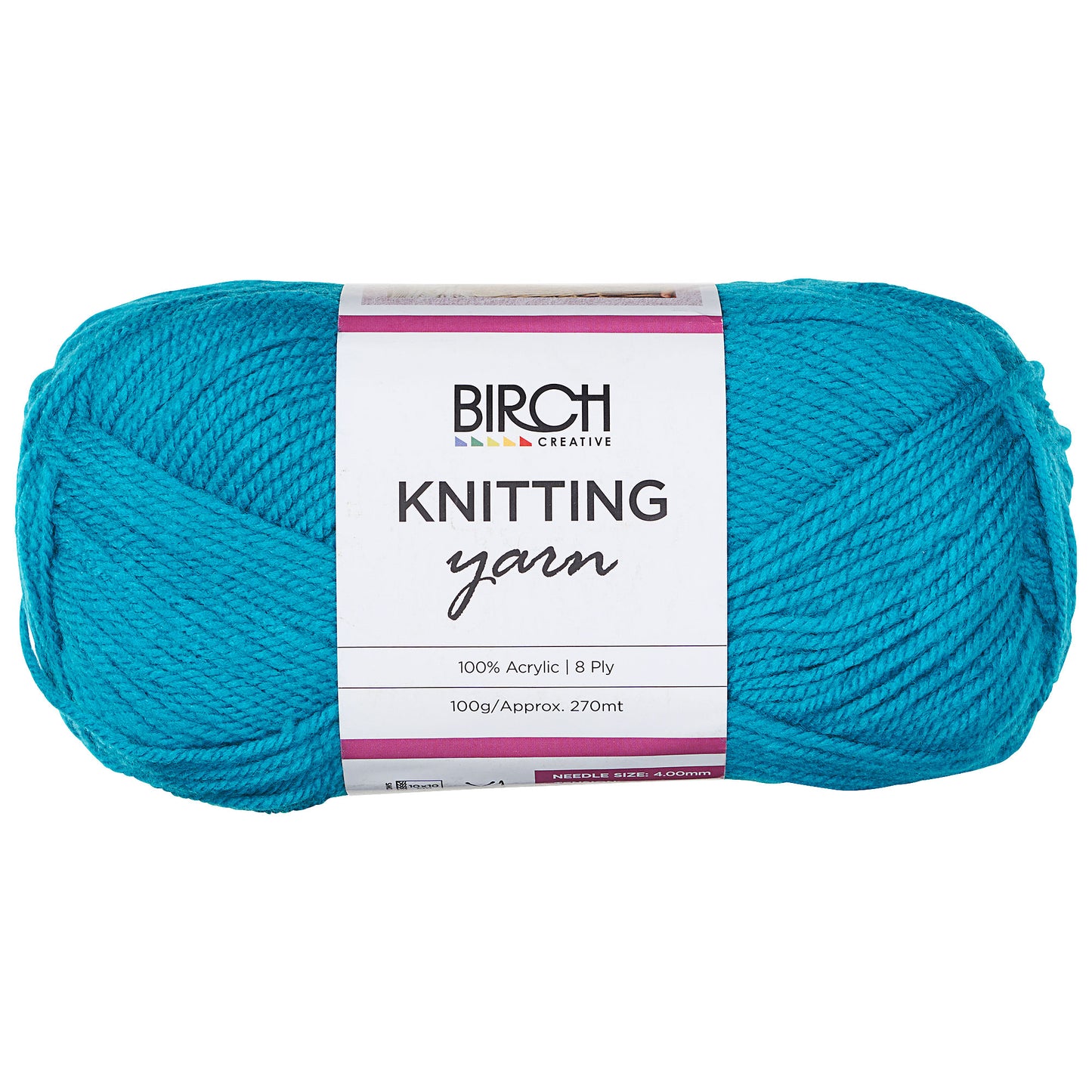 Birch Kniting Yarn Acrylic Peacock 100g Ball