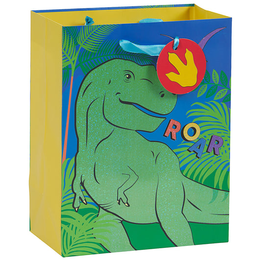 Gift Bag Kids Dino Medium