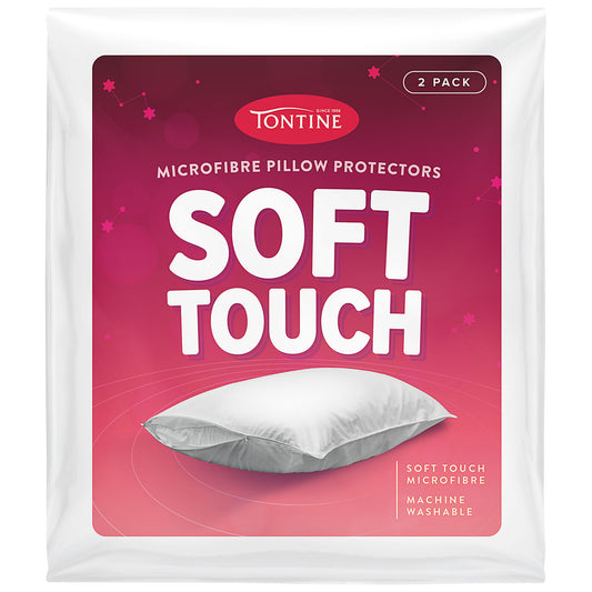 Tontine Soft Touch Pillow Protectors 2pk