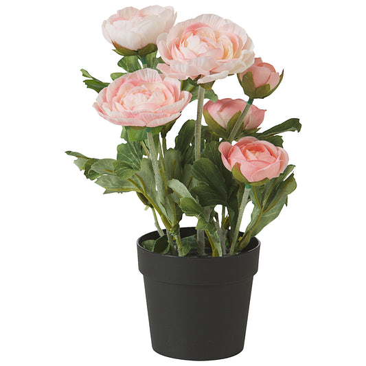 Artificial Pink Flower In Pot