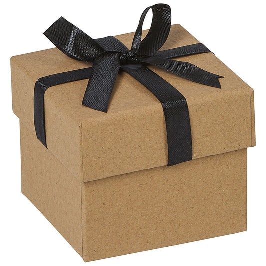 Square Kraft Gift Box Size 8cm