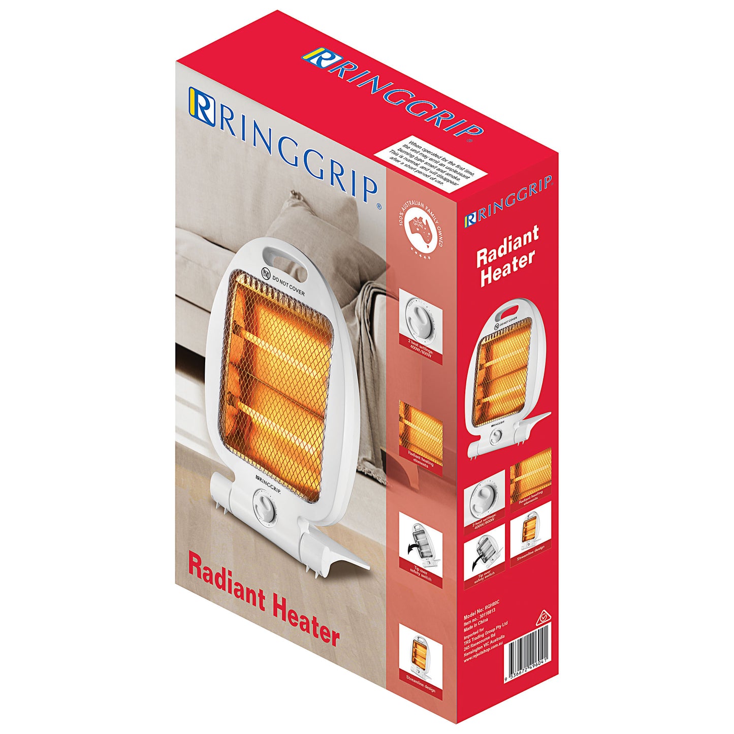 Ringgrip Radiant Heater 800W