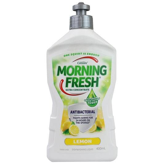 Morning Fresh Dishwashing Liquid Antibacterial Lemon 400m