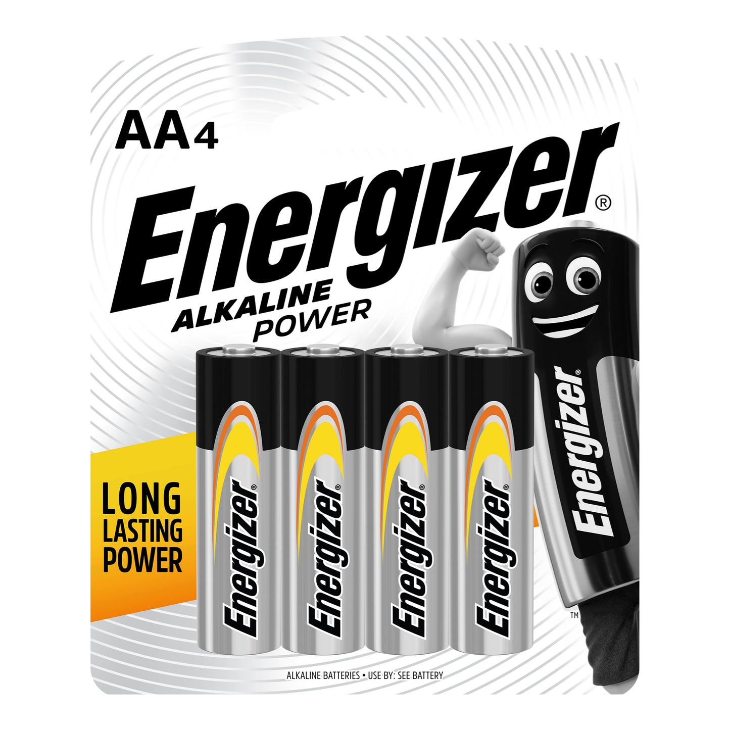 Energizer Alkaline Power Aa 4pk