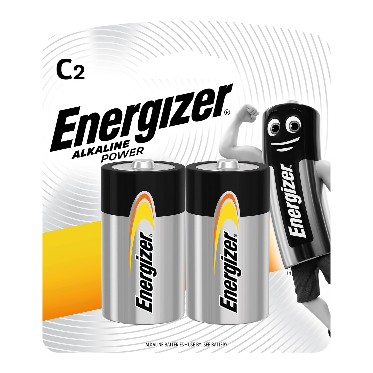 Energizer Alkaline Power C 2pk