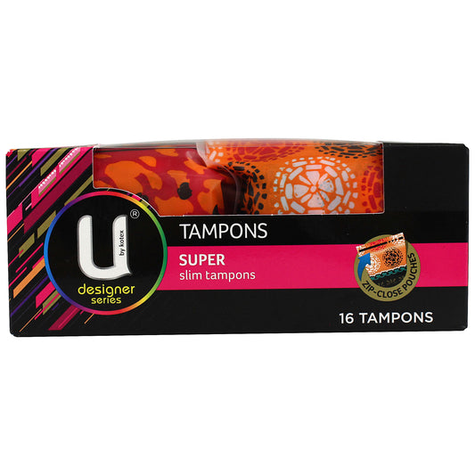 U By Kotex Tampons Super Slim 16pk