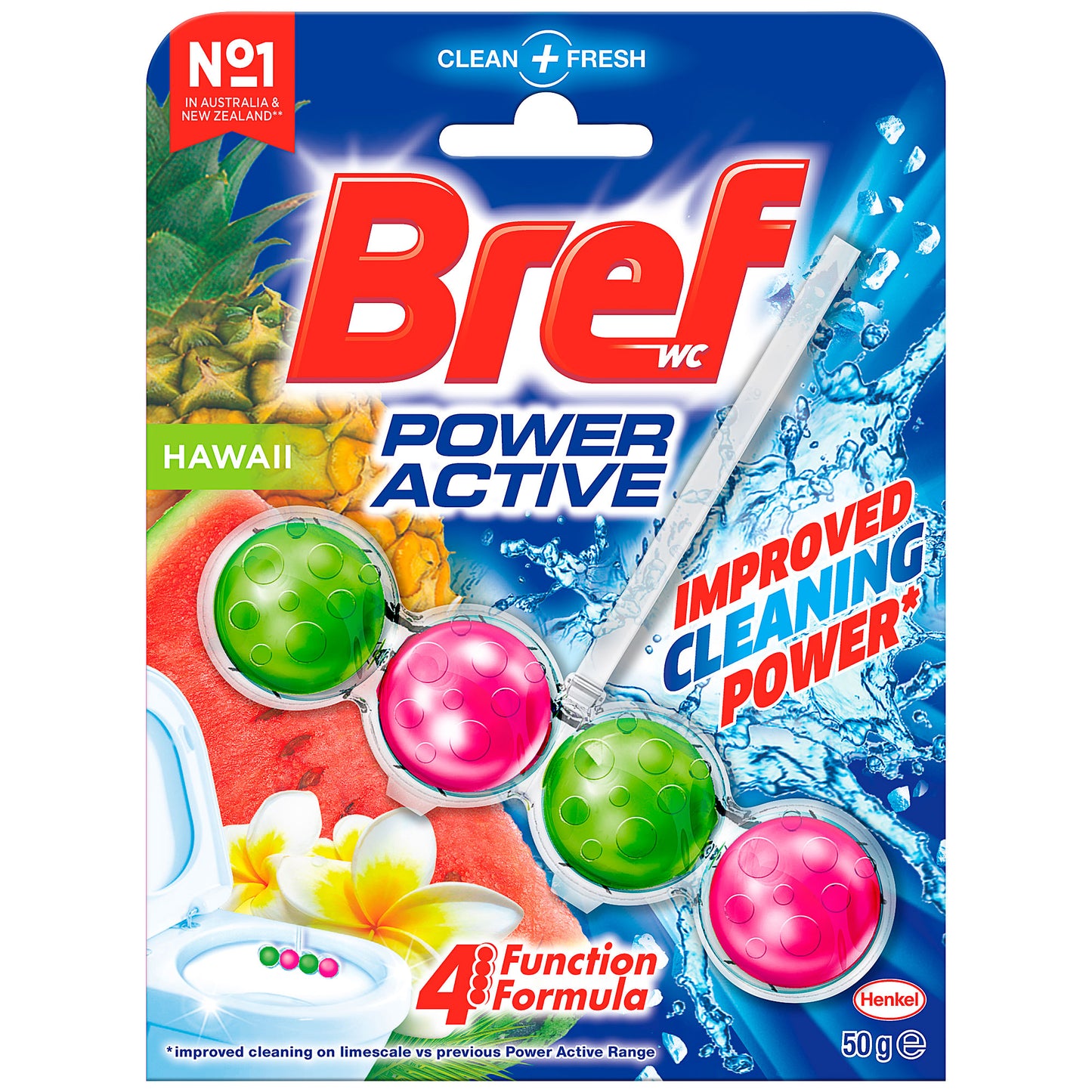 Bref Power Active Toilet Cage Hawaii 50g