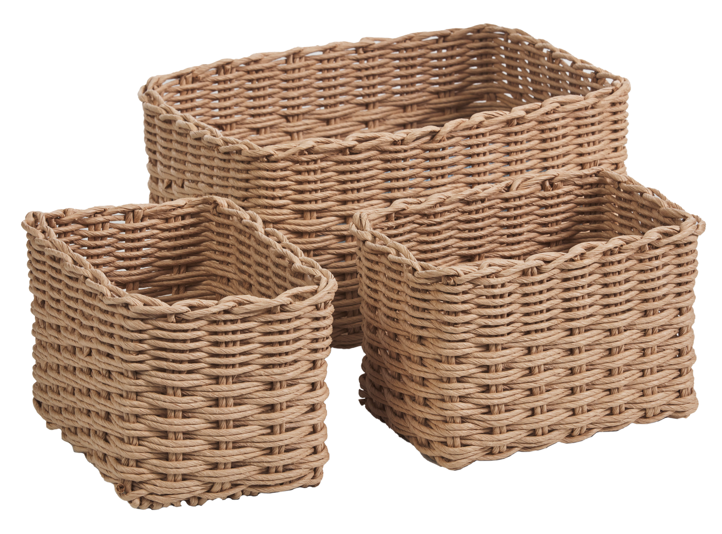 Woven Basket 3 Piece Set