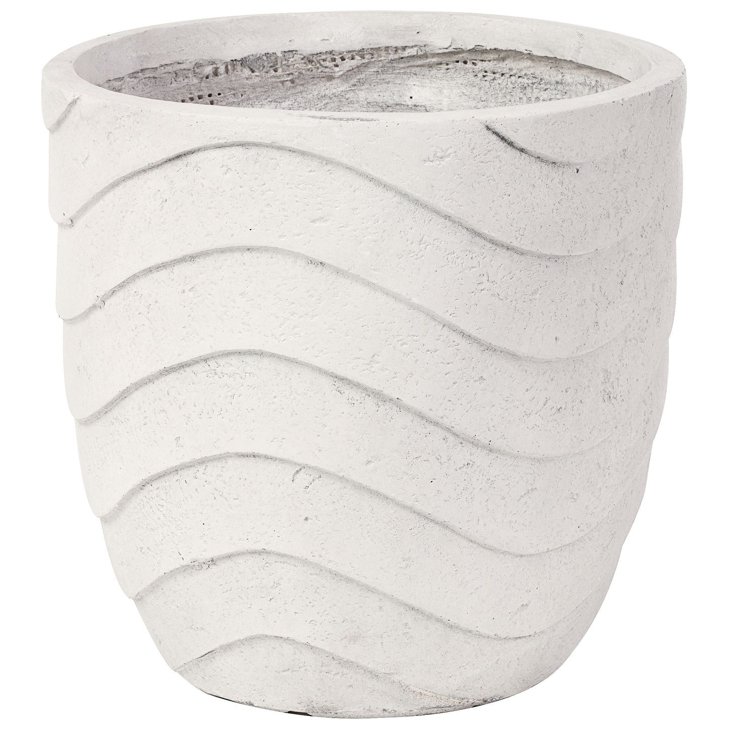 Fibre Clay Pot Wave 31.5x30.5 Medium