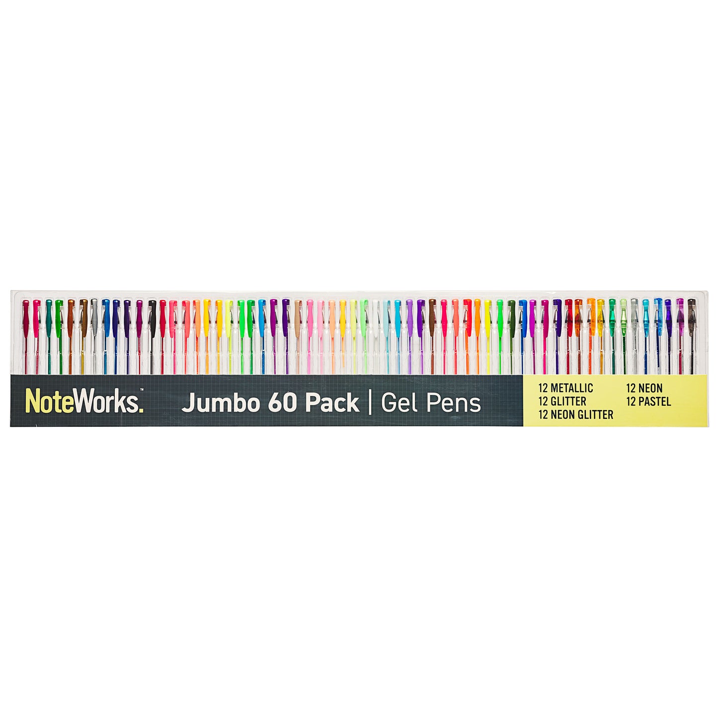 Jumbo Gel Pens 60pk