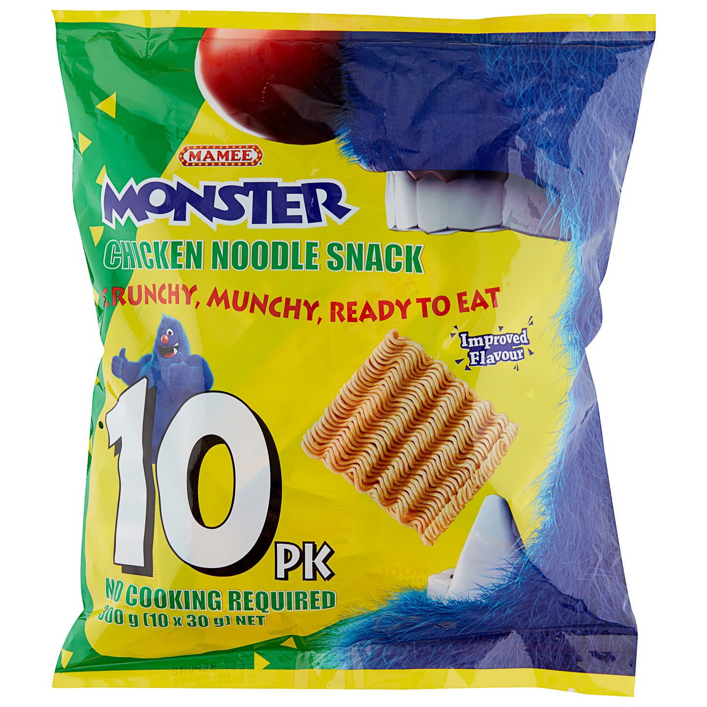 Mamee Noodle Snack Chicken 10pk 300g