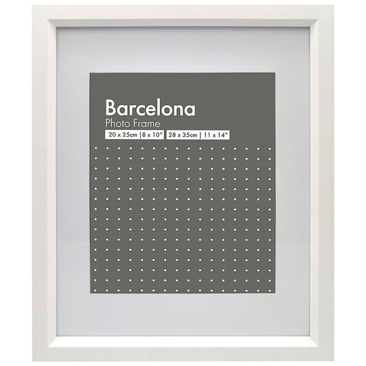 Barcelona Frame White 11x14cm/8x10