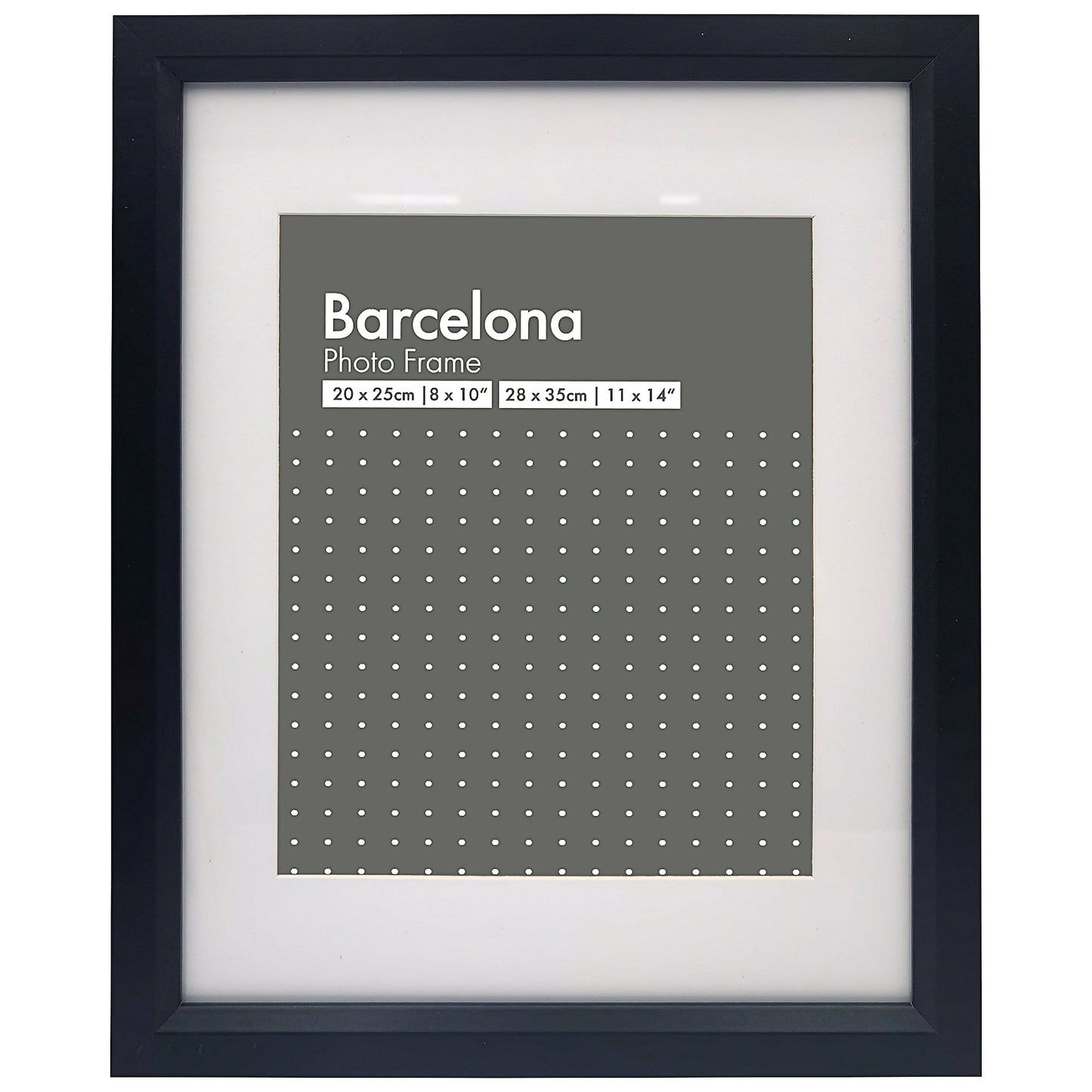 Barcelona Frame Black 11x14/8x10