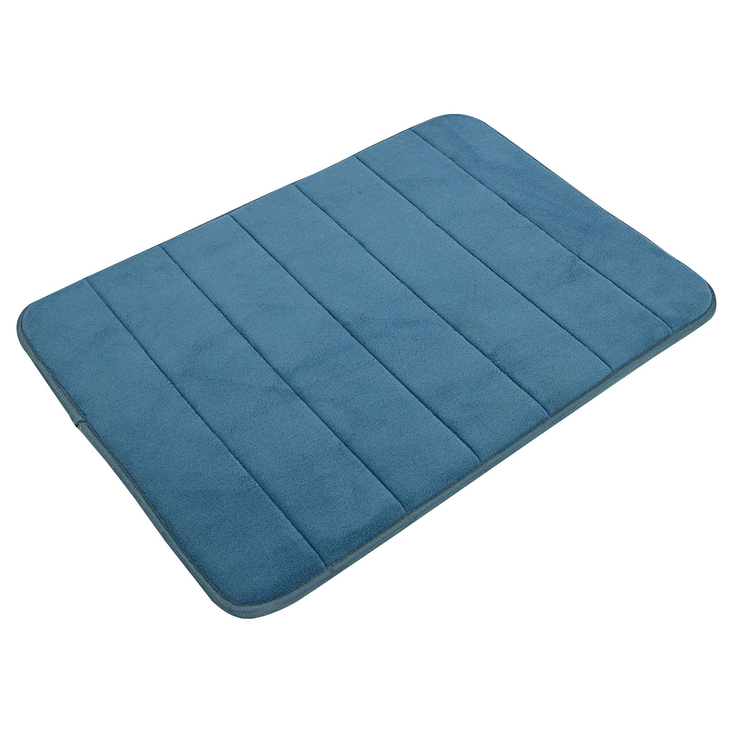 Memory Foam Bathmat Teal 50x70cm