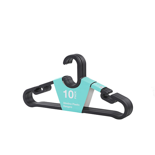 Slimline Plastic Hanger 10pk