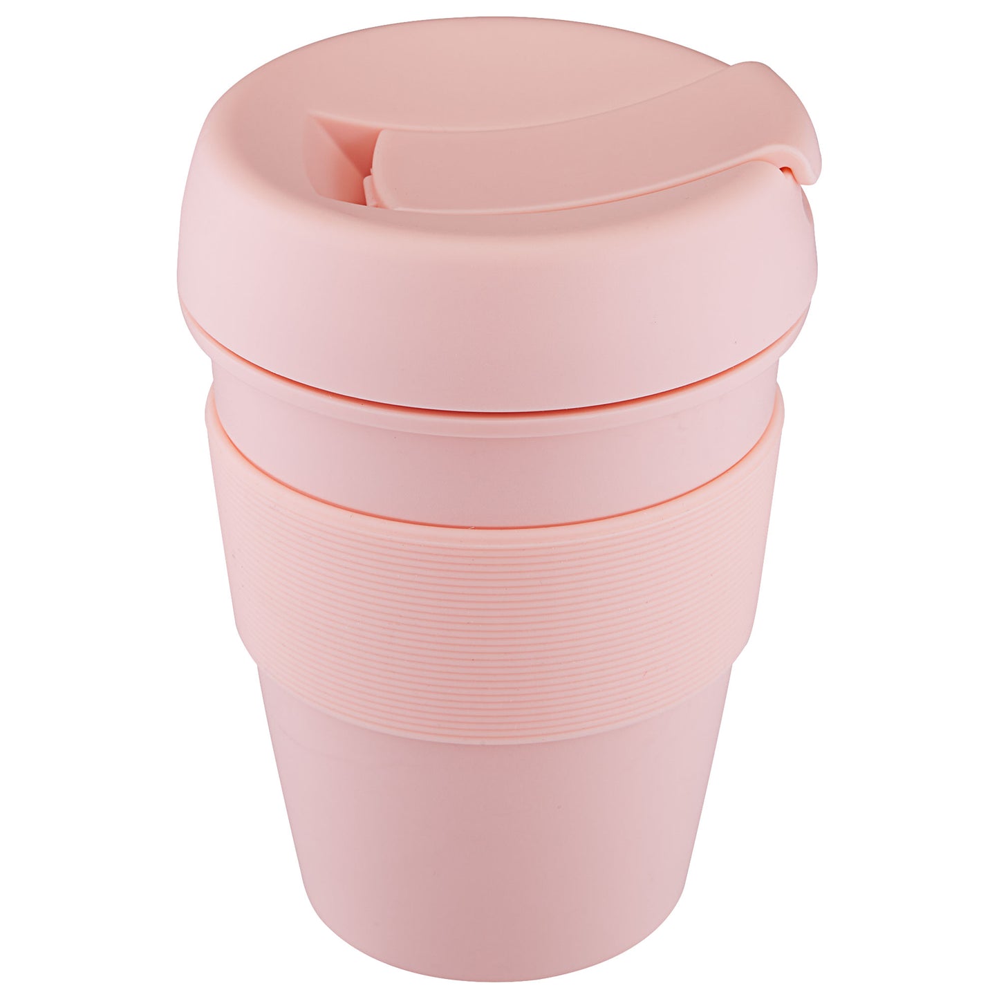 Plastic Travel Mug 350ml Coral