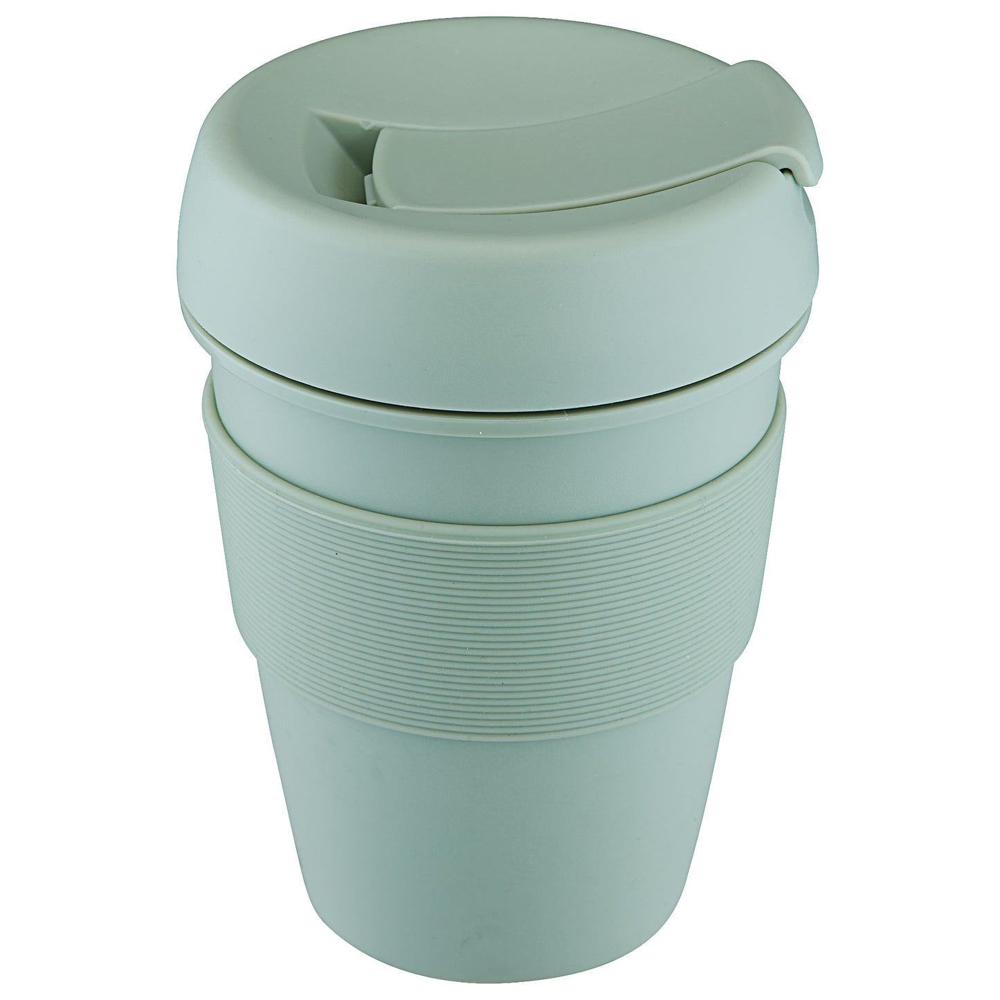 Plastic Travel Mug 350ml Sage