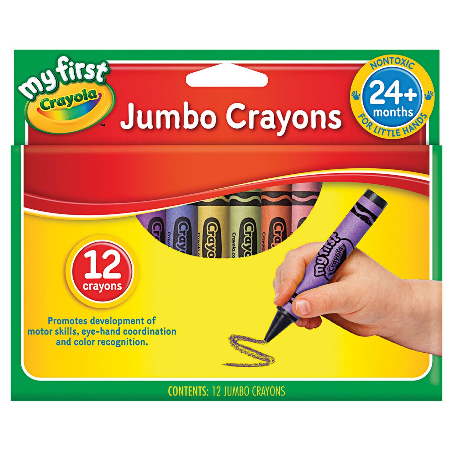 Crayola My First Jumbo Crayons 12pk