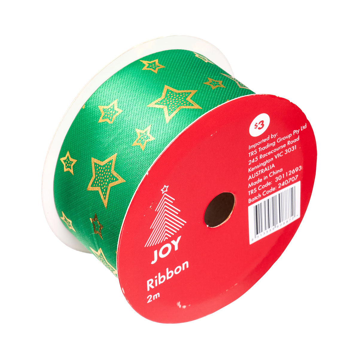 Christmas Ribbon Roll Formal Mix 2.7M