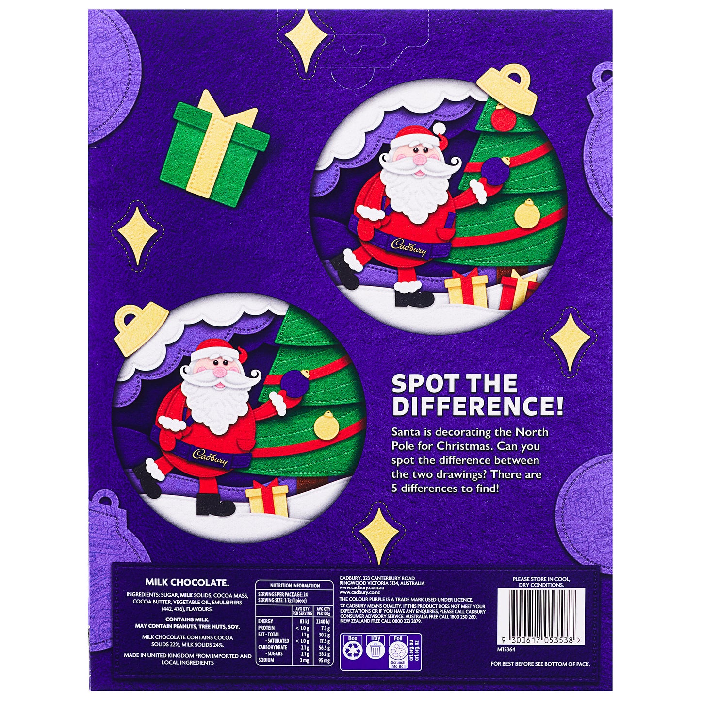 Cadbury Advent Calendar 90g