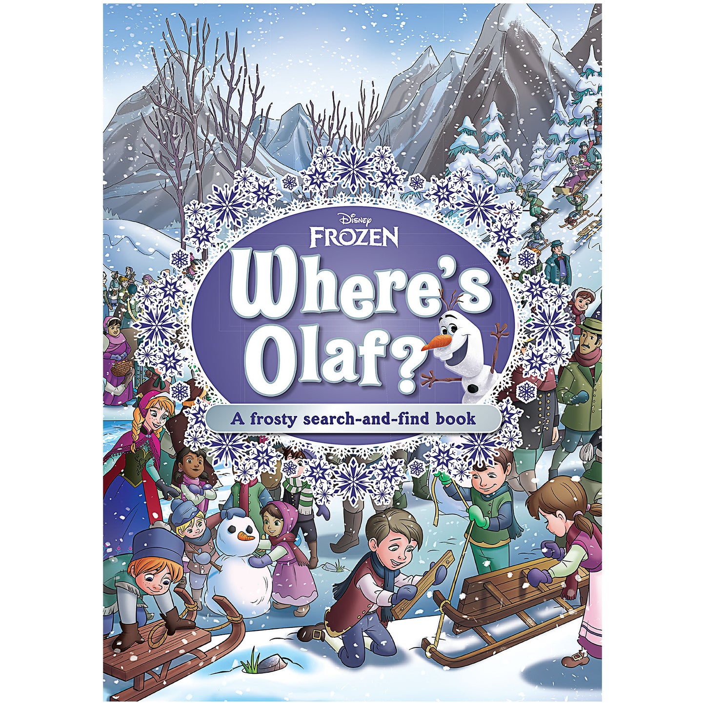 Where's Olaf Search & Find Book