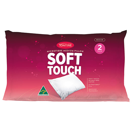 Tontine Soft Touch Pillow 2pk