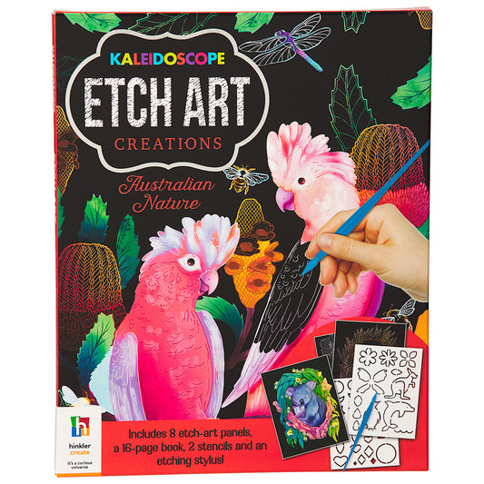 Etch Art Kit Mini: Australian Nature