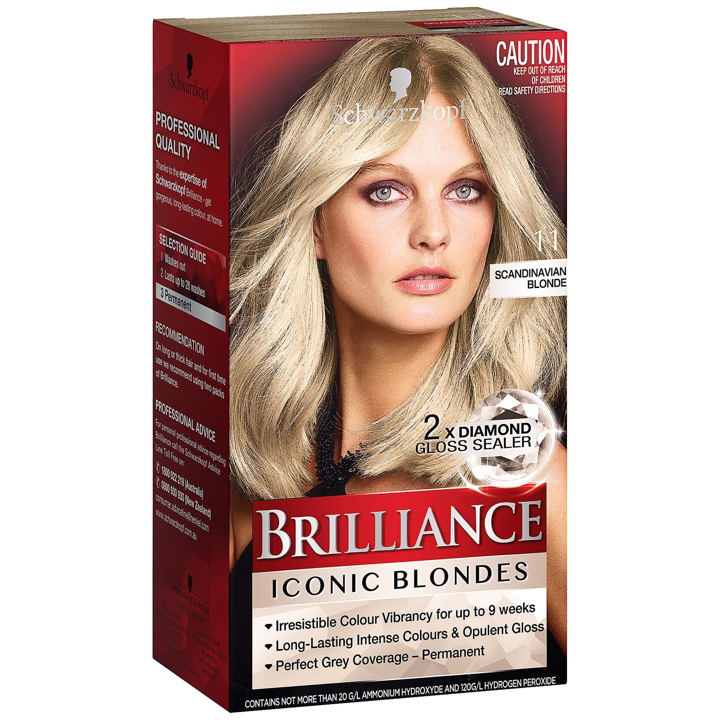 Schwarzkopf Brilliance Iconic 11 Scandinavian Blonde - Hair Colour