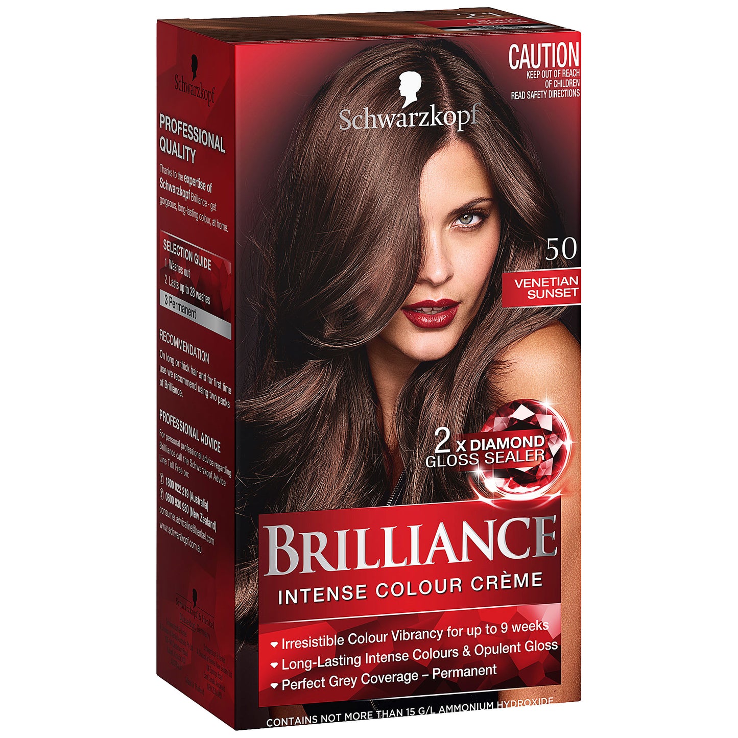 Schwarzkopf Brilliance Intense 50 Venetian Sunset - Hair Color