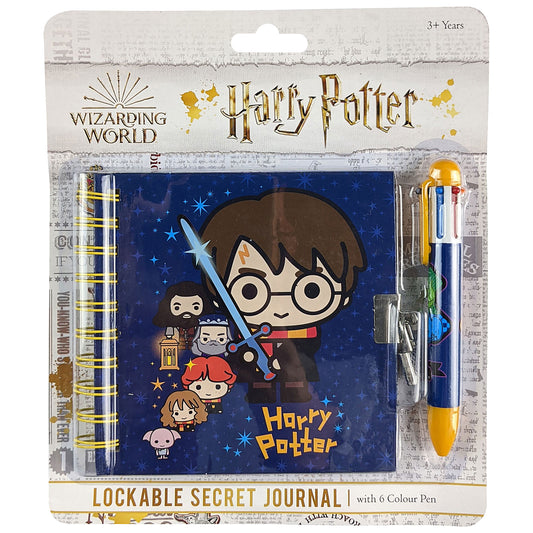 Harry Potter Secret Diary W/6 Colour Pen