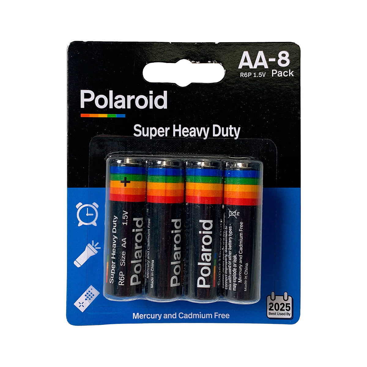 Polaroid Super Heavy Duty AA 8pk