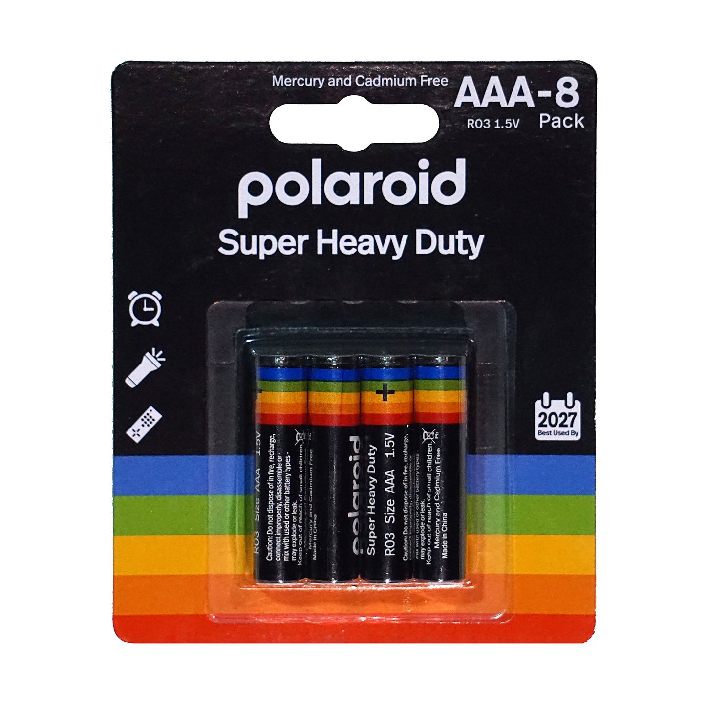 Polaroid Super Heavy Duty AAA 8pk