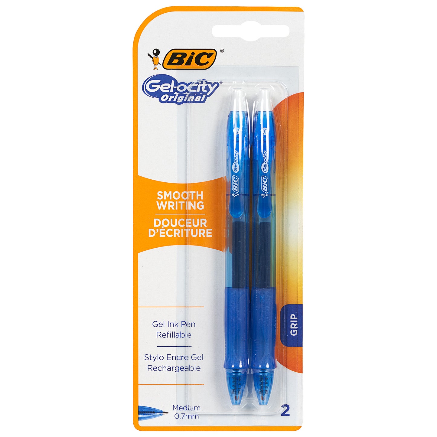 Bic Gelocity Original Blue 2pk