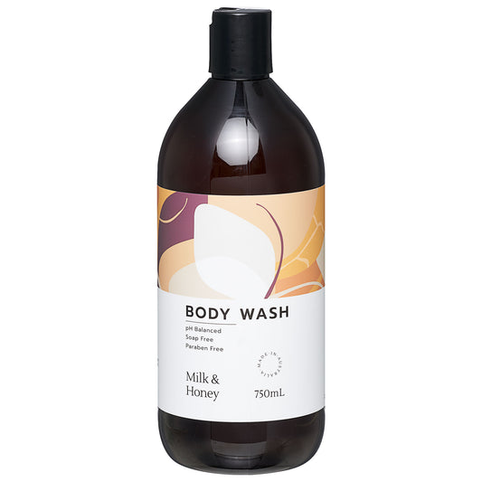 Milk & Honey Body Wash 750mL