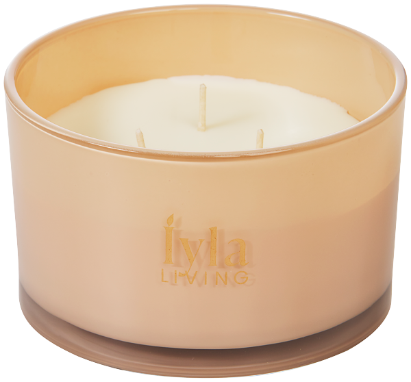 Iyla Triple Wick Candle Vanilla Caramel