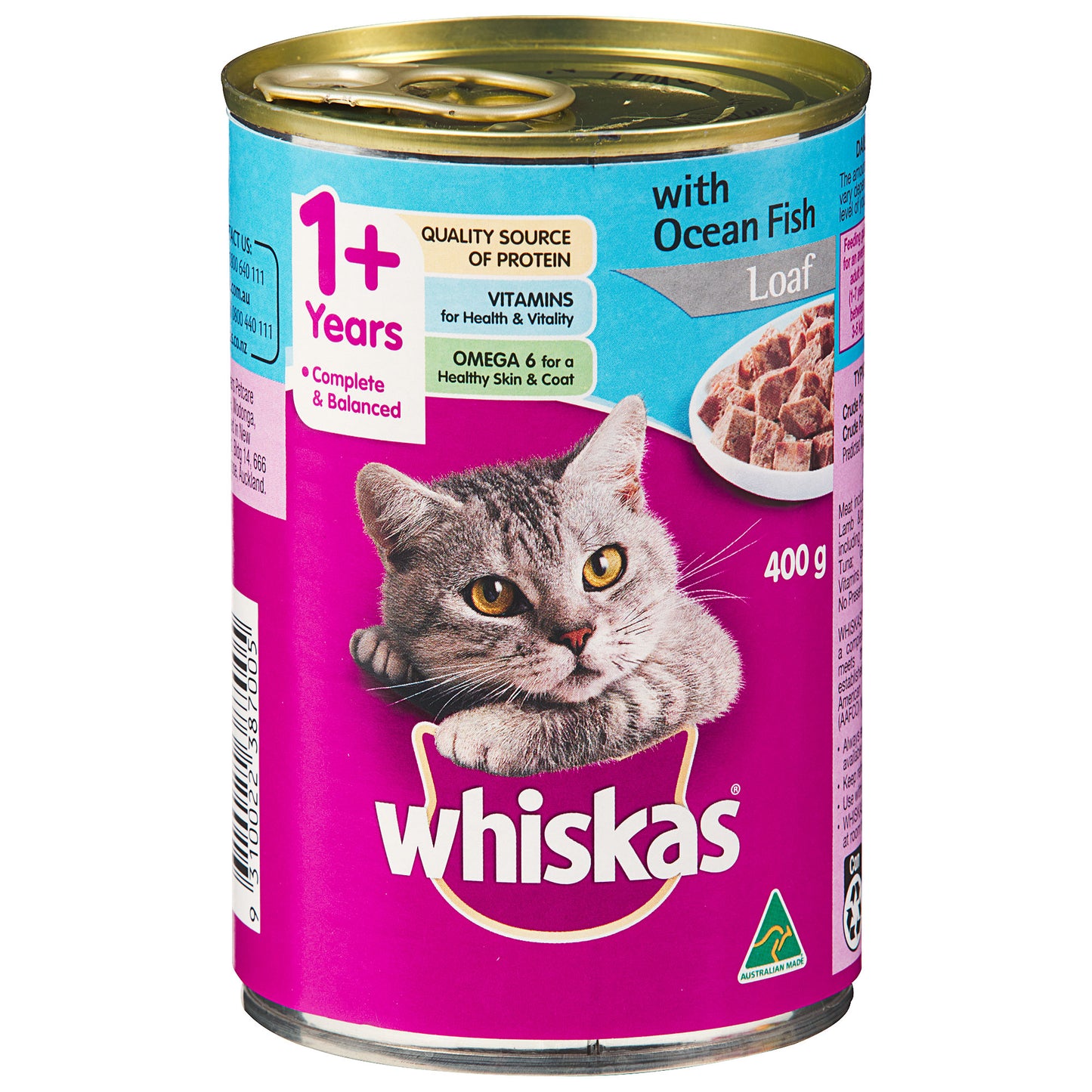 Whiskas Ocean Fish Platter 1 Year+ 400g