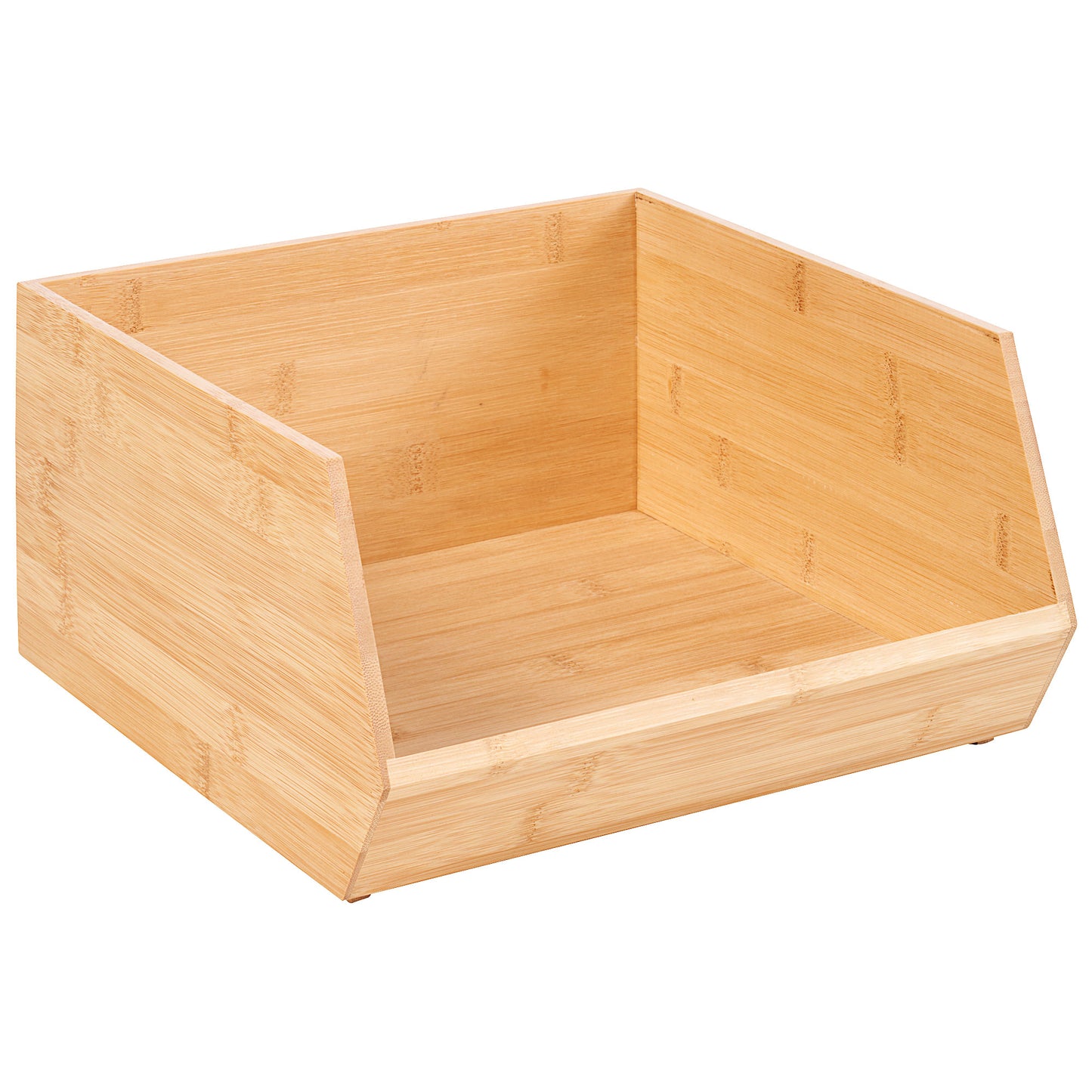 Bamboo Pantry Bin Large Deep