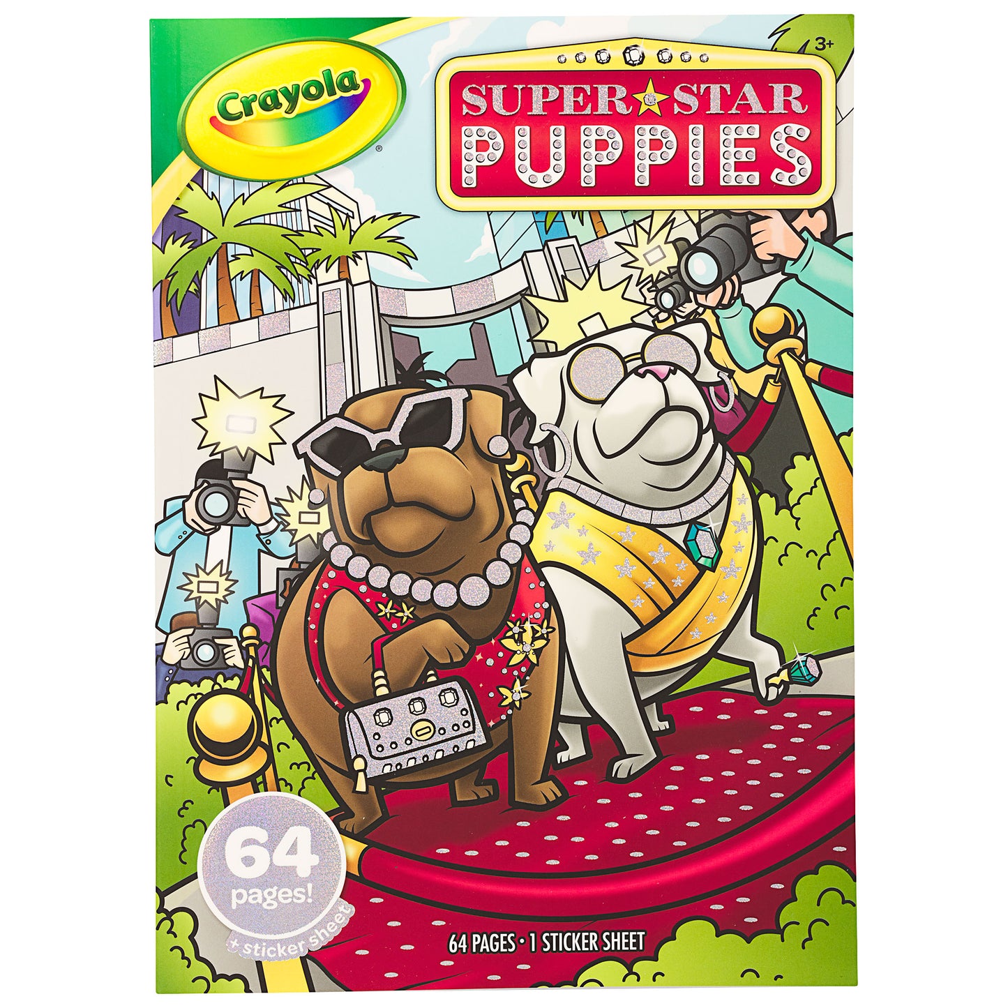 Caryola Super Star Puppies Colouring Book